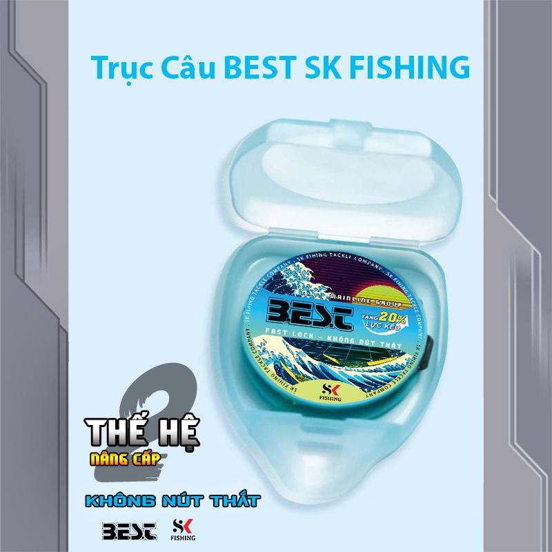  Dây Trục Câu Đài FASTLOCK BEST SK FISHING Thế Hệ Nâng Cấp Không Nút Thắt 