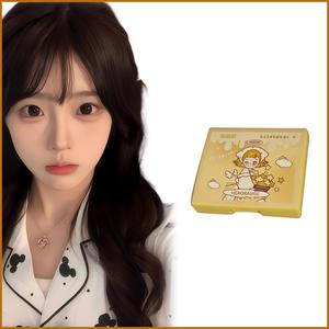 【HERORANGE】ポータブルオイル吸収紙 ミラー付き オイルコントロール リフレッシュメイク