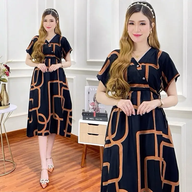 DASTER KIMONO BUSUI | DASTER KANCING DEPAN | DASTER BUSUI | DASTER BUMIL | DASTER IBU MUDA | DASTER RAYON 4