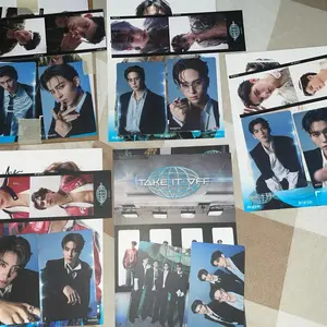 [READY STOCK] OFFICIAL GMMTV PHOTOCARD SET JASPER POND NARAVIT JOONG SANTA AOU TAKE IT OFF JASPER