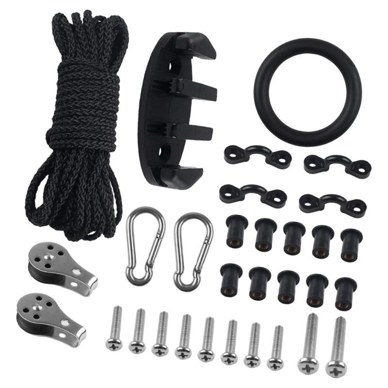 31x Marine Kayak Canoe Anchor Trolley Kit Rigging O Ring Zig - TikTok ...