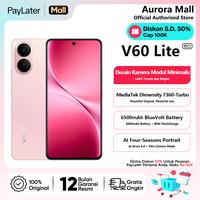 Gambar Vivo V60 Lite 5G 8/256GB (8+8GB Extended RAM) Official Store HP Android Terbaru 2026 Handphone COD - 4G 8/256GB Blue, Full Set bawaan dari Aurora Mall Phone Kota Administrasi Jakarta Utara 1 Tokopedia