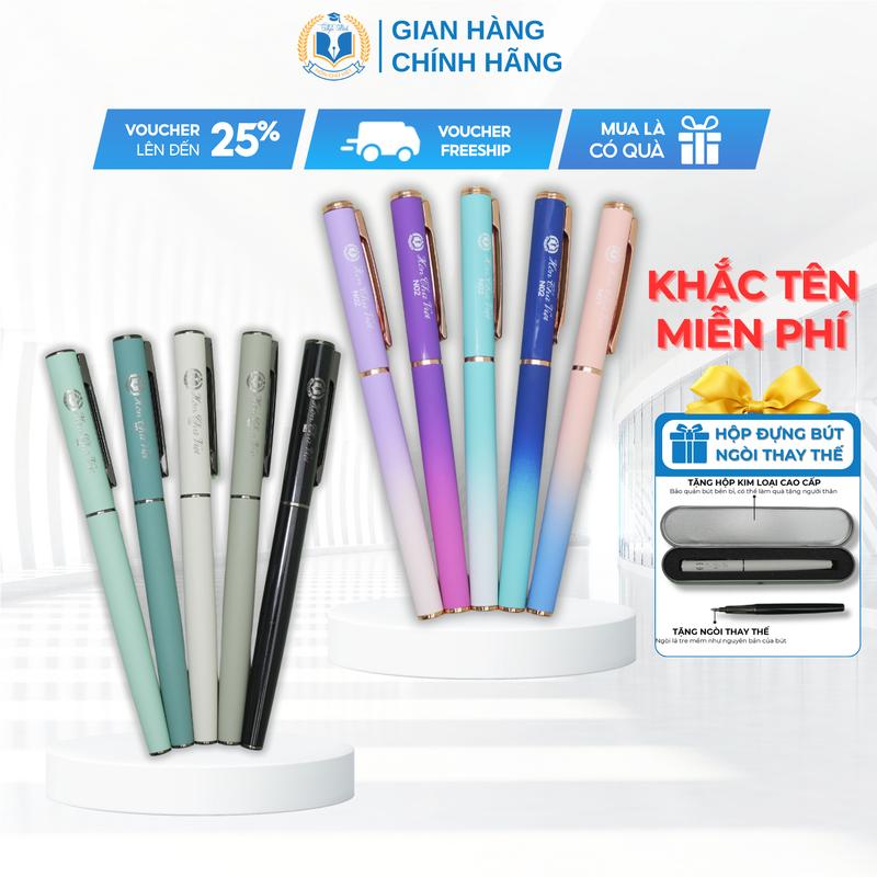 Bút luyện chữ đẹp Hồn Chữ Việt N02 - ngòi lá tre mềm dễ dàng tạo nét thanh đậm, bút mực, bút máy