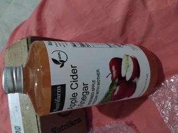Product Review of NUTRIFARM CUKA APEL 500ML WITH MOTHER CUKA APEL 500 ML organik from m**i o**g 3