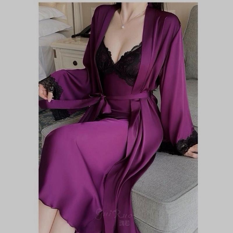 Váy Lụa Dáng Dài Hở Lưng Có Móc Cài Quyến Rũ Sang Đẹp Váy Lẻ & Nguyên Cả Sét