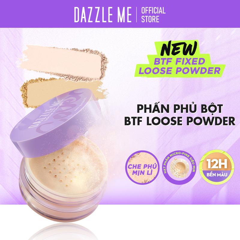  DAZZLE ME Phấn phủ dạng bột DAZZLE ME Better than Filter Fixed Loose Powder 8g Cosmetic Mỹ Phẩm 