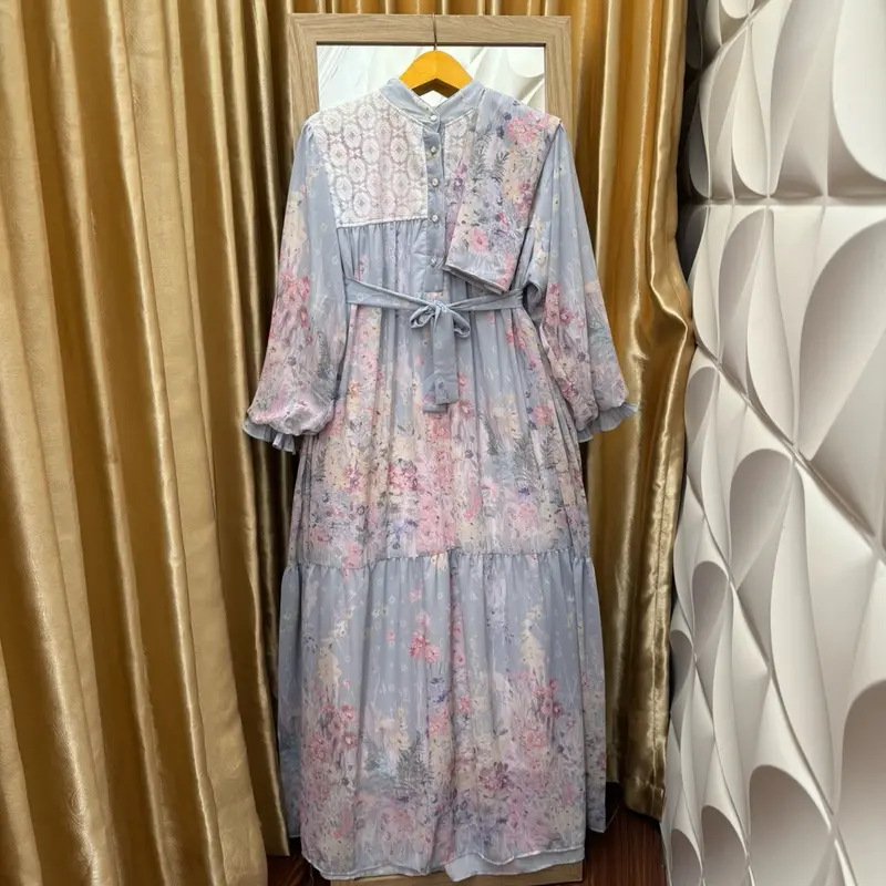 asyaazka GAMIS MAWAR MEIJIEWANG TERBARU Muslim 4