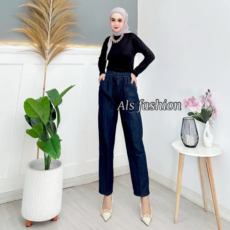 Celana Luna Softjeans premium/Celana wanita panjang 3