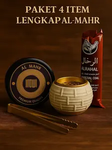 Best Seller PAKET HEMAT ALMAHR  30gr serbuk basah Dupa arab saudi wangi tahan lama premium viral