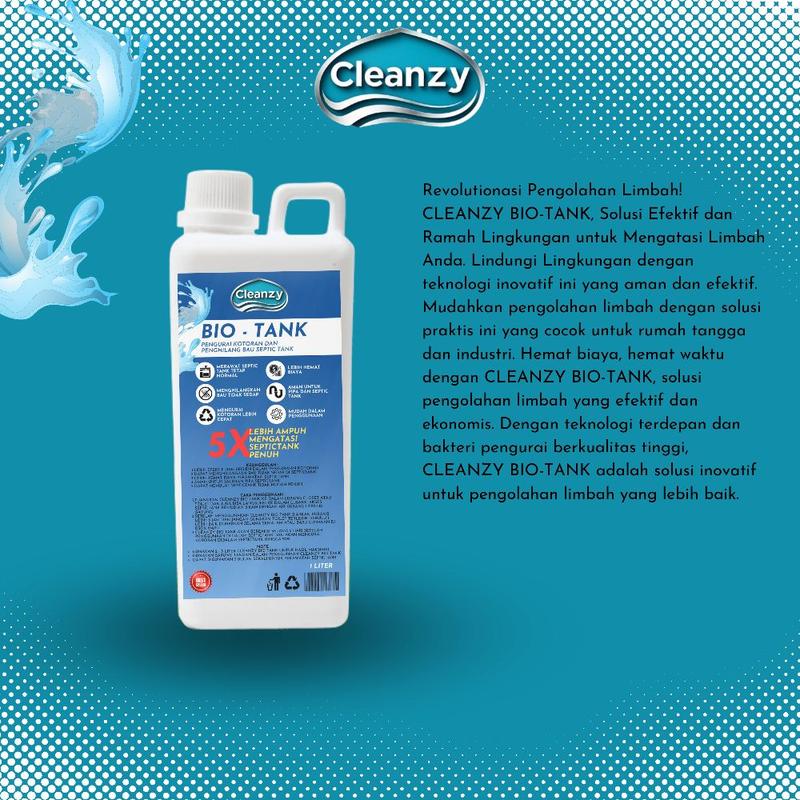 Product Introduction of Paket Combo 2 Botol Cleanzy Bio Tank Solusi Septictank Penuh dan Cleanzy Anti Sumbat Solusi Pipa Tersumbat saluran tersumbat 14