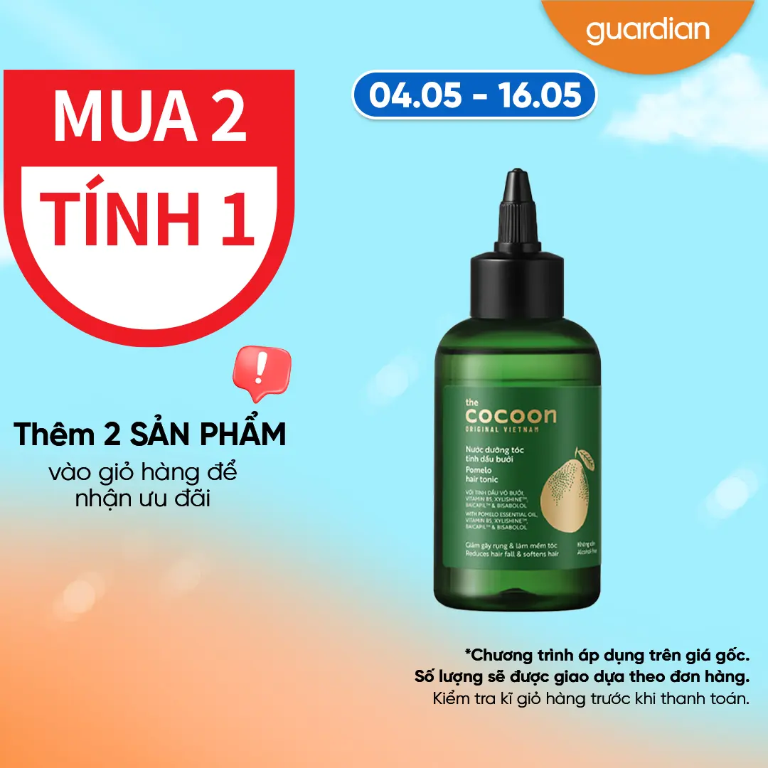 Nước Dưỡng Tóc Tinh Dầu Bưởi Cocoon 140Ml