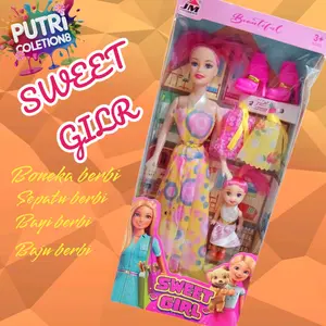 SWEET GILR BONEKA BERBI SET ANAK