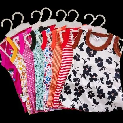 (free celana katun 1) daster mini anak isi 3 usia 1 sampai 12bln 0