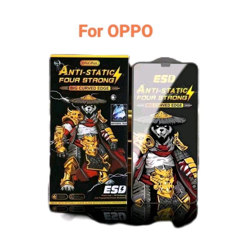 Tempered Glass Bening ESD PANDA Anti Static For oppo A77s A15 A16 A17 A17k A18 A38 A5s A3s A1k Layar Protector Lcd 0