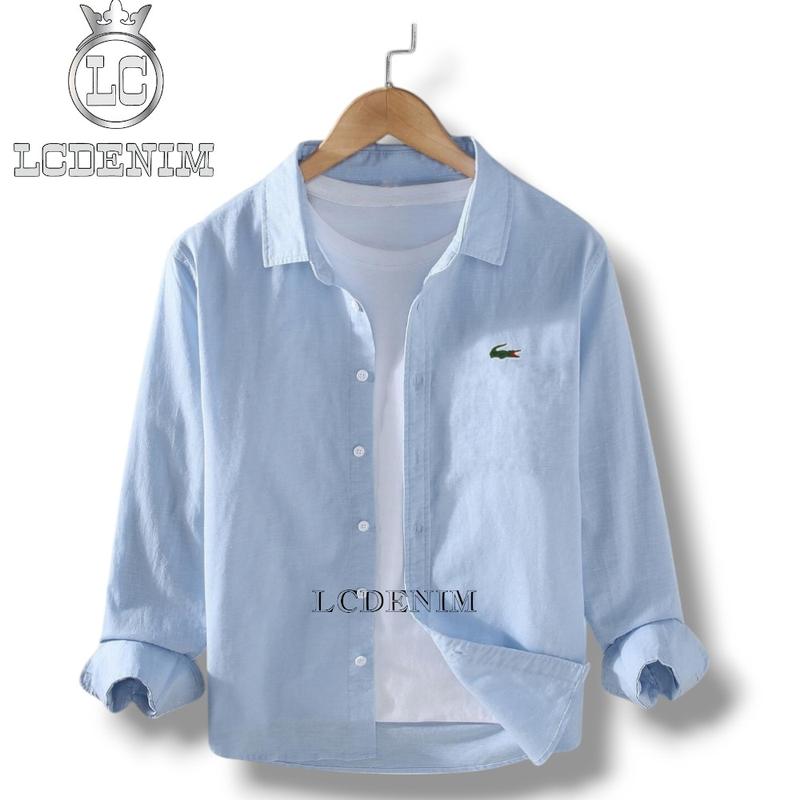 KEMEJA POLOS LENGAN PANJANG PRIA KEMEJA SLIMFIT PRIA KEMEJA KERAH Nyaman kemeja la  cost yang elegan  kemeja ini cocok dipakai dalam berbagai kesempatan. Formal Lembut  Kombinasi Putih Casual Katun 6