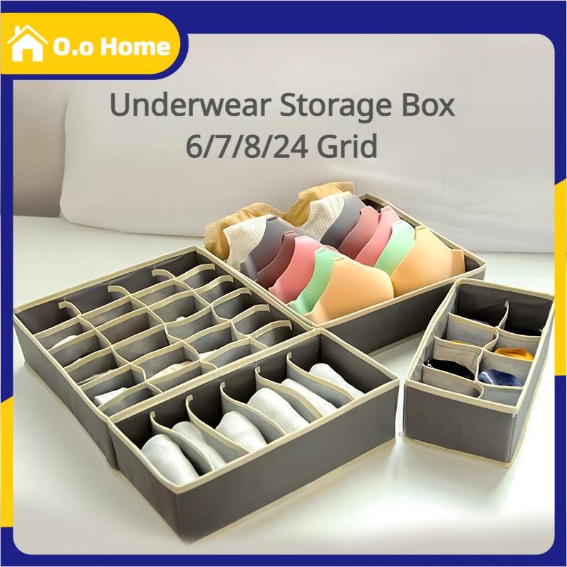Underwear Storage Box Kotak Penyimpanan Pakaian kaus kaki dan pakaian dalam 1
