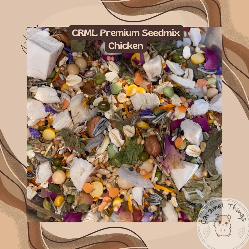 CRML Premium Seedmix | Makanan Premium Hamster | Vegetarian & Animal Protein | Syrian | Dwarf 3