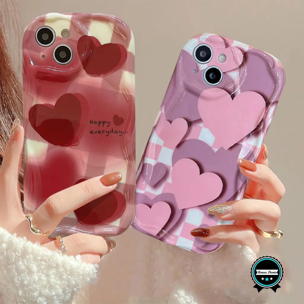 SS839 SOFTCASE SILIKON HEART GRID FOR SAMSUNG A25 5G A35 5G A55 5G A05 A05S A15 A20 A30 A20S A207F A22 M22 M32 A23 A24 A32 A33 A34 A50 A30S A50S A51 M04S A515F A54 BD5412