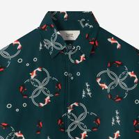 Gambar Batik Print Telusur Kultur - Corak Nusantara - Ikan Hijau - L dari Telusur Kultur Kota Administrasi Jakarta Timur 2 Tokopedia