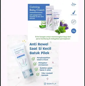 Gently Calming Cream 20g Krim Hangat Untuk Baby di saat perut kembung melegakan pernafasan