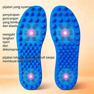 Alas Kaki Terapi Akupresur 5D, Melancarkan Aliran Energi Tubuh, Meredakan Pegal & Nyeri Seluruh Tubuh, Memberikan Relaksasi Mendalam, Cocok Lansia & Orang dengan Kaki Mudah Lelah, Bahan Aman Nyaman, Solusi Kesehatan Alami!