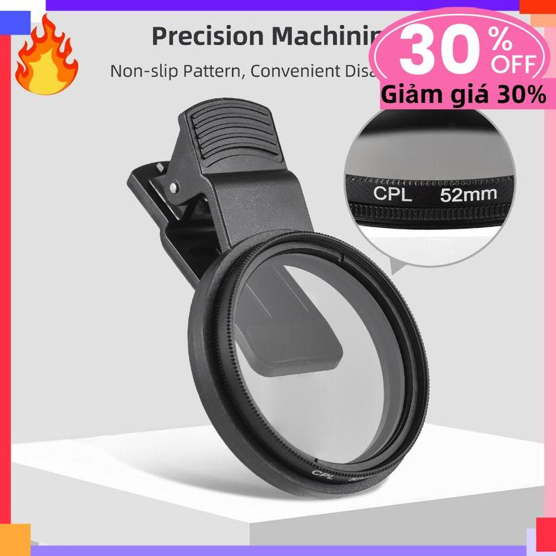 Digital age Chuyên nghiệp 52mm. Bộ lọc thấu kính phân cực tròn Chống phản chiếu…