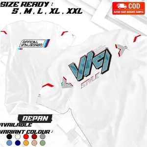 WALISONGO Kaos The Next Generation W9 STYLE Racing Herex Cotton Combed 30s Unisex Tidak Mudah Pudar & Kusut Size S-XXL
