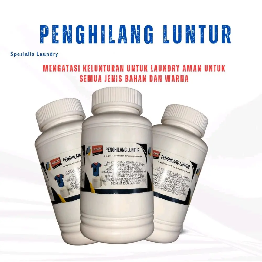 Penghilang Luntur Spesialis Laundry Mengatasi Kelunturan untuk Laundry Aman untuk Semua Jenis Bahan dan Warna