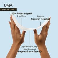 Gambar UMA Ultra Slim Pads 24cm, 29cm, 35cm Duo (Pack of 2) | Pembalut Organik - 2x Regular (10s), No add ons dari UMA Women Kota Administrasi Jakarta Selatan 2 Tokopedia
