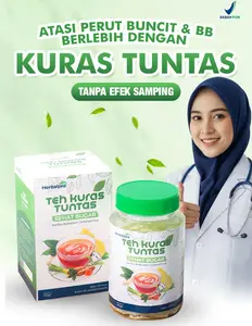 [TERLARIS] Teh Kuras Tuntas Original Isi 20 Kantung Minuman Teh Herbal Alami Tubuh Ideal (GMV M - 2) | KUR