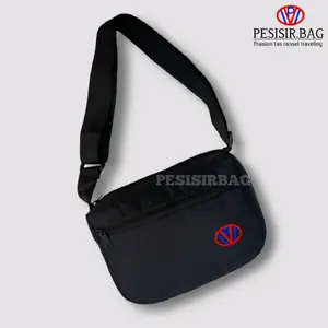 Tas selempang pria dan wanita slingbag distro Hitam