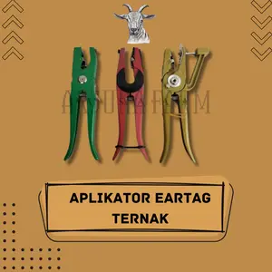 Eartag Aplikator Telinga Kambing Domba Sapi Babi Kuda Gunting Eartag