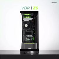 Gambar VBR Z5 - Modern Aesthetic Panoramic Wide View Tempered Glass Dual Chamber Mid-Tower ATX Gaming Case support BTF Modern I Z-5 - Black Edition  dari Duta Mandiri Infokom Kota Administrasi Jakarta Pusat 4 Tokopedia