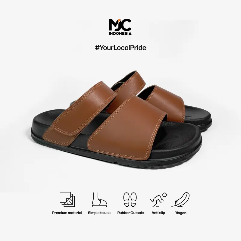 MJC INDONESIA - Sandal Selop Distro Casual Veneto Pria Dewasa Sendal Premium Terbaru Anti Slip Ringan Jepit 6