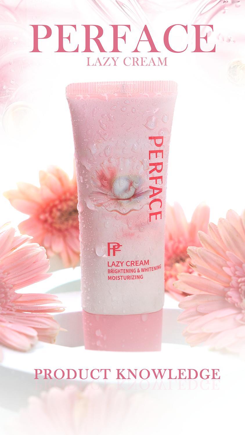 PERFACE TONE UP CREAM [LAZY CREAM BRIGHTENING & WHITENING MOISTURIZING] [Radiance & Care For Skin] Moisturizer Pelembab Wajah Perawatan Mencerahkan