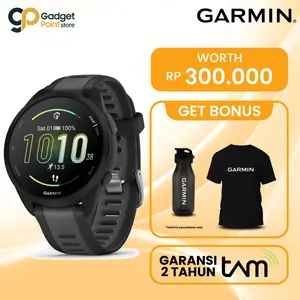 Garmin Forerunner 165 FR 165 Non Music - Garansi Resmi TAM 2 Tahun