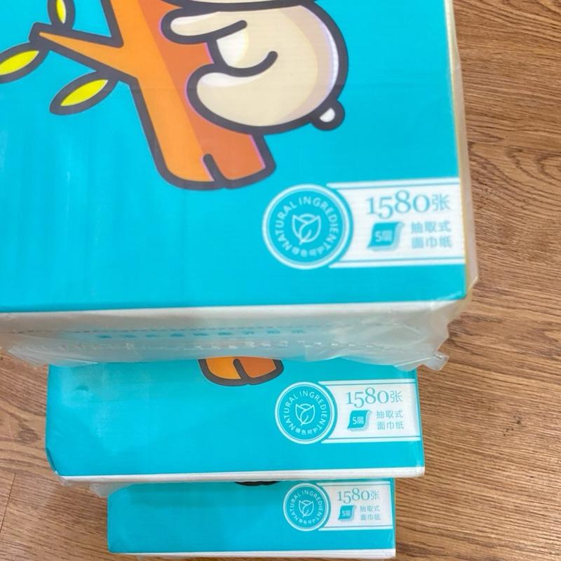 [ mua 10 tặng 3] Giấy rút 1580tờ  Gấu Koala 3