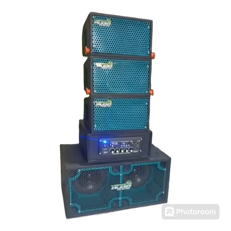 Paket sound system miniatur ruangan keluarga full grill, dengan Speakers, Bass, Bluetooth,  Subwoofer Amplifier Wireless Accessories Laptop 3