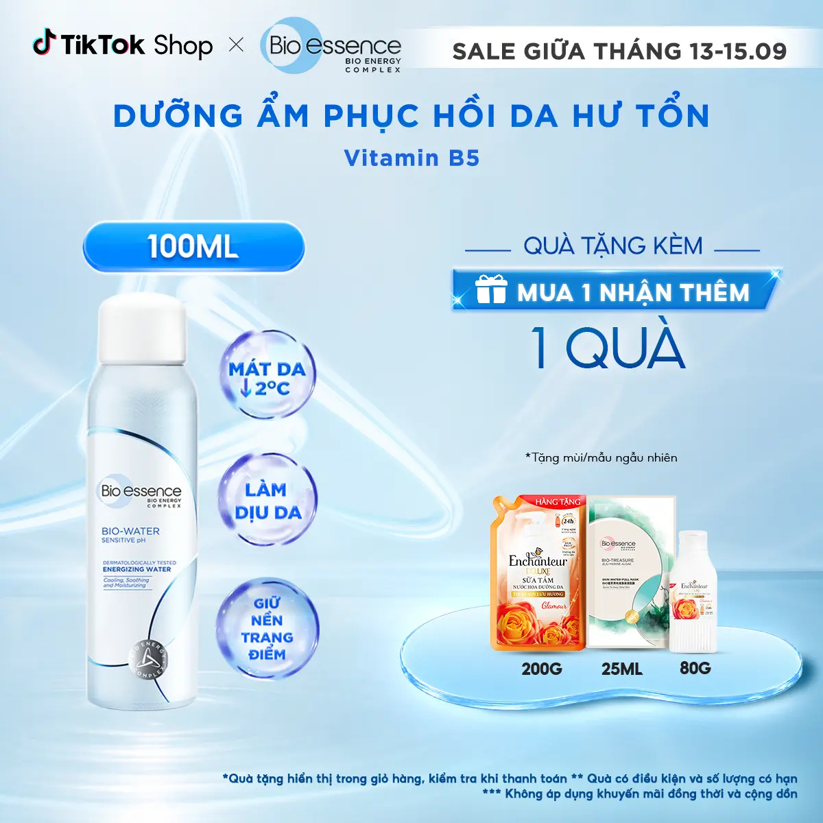 Nước Khoáng Dưỡng Da Bio-Essence Water 100ml