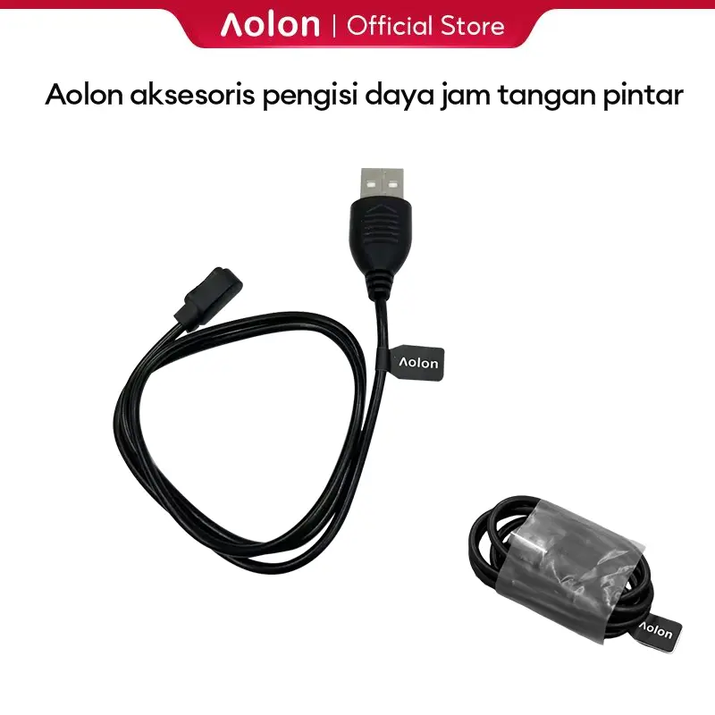 Aolon CC01 Kabel pengisi daya pengisi daya asli jam tangan pintar/aolon charger is suitable for IOS, Android 0