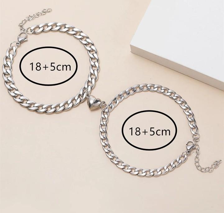 Product Introduction of Bracelets Titanium Sisik Naga Couple Tahan Karat Terlaris dengan Magnet Desain Gelang 1