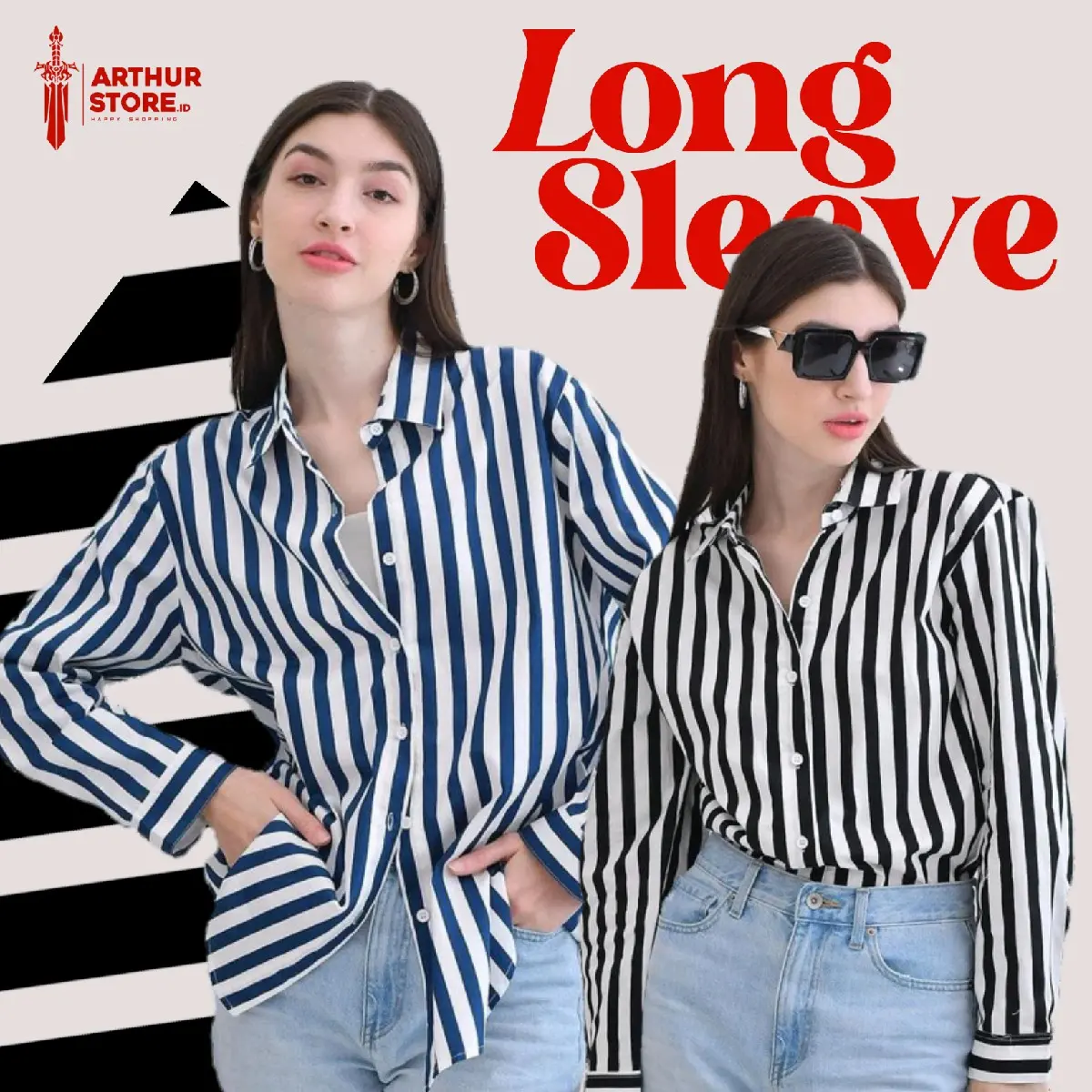 KEMEJA SALUR Lengan Panjang KANCING HITAM KEMEJA SALUR yang Best Seller dengan bahan katun yang PREMIUM sehingga nyaman sekali dipakai PRIA maupun WANITA