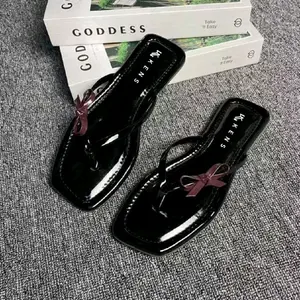 MZN - Sandal teplek Wanita Motif Pitta Kekinian Size 37-40 Jepit Sendal