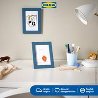 Gambar IKEA FISKBO Bingkai Foto Abu-Biru Tua10x15cm  kayu Dinding dari IKEA Indonesia Kota Administrasi Jakarta Timur 1 Tokopedia
