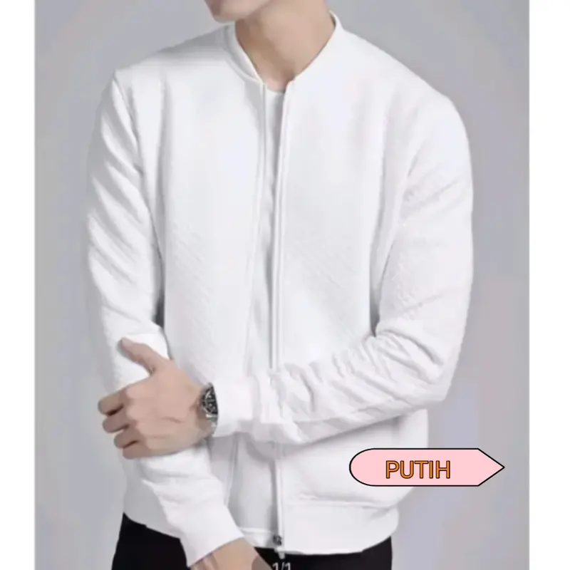 Jaket Kasual Comfy Diamond Knitt Pria Wanita Unisex Premium Size M, L, XL, XXL dan XXXL 6