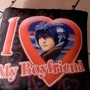 Bantal foto custom 1sisi bantal love face pattern. Kado ulang tahun, kado valentine, kado teman