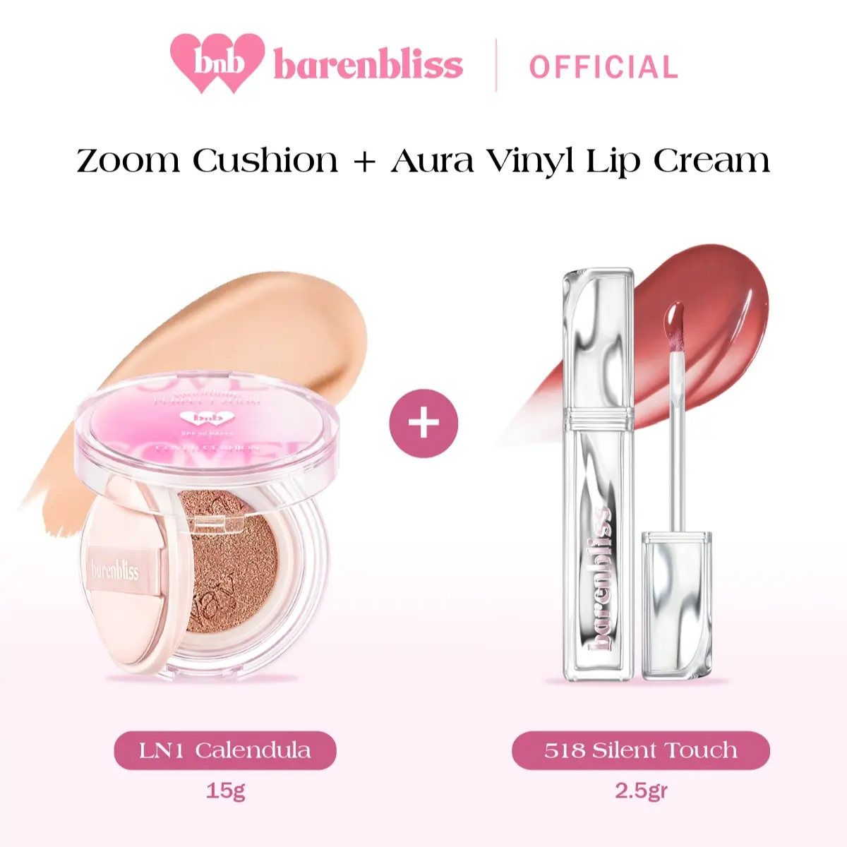 [Lebih Hemat] Aura Vinyl 518 + Matte Cushion LN1