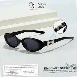 CC Eyewear Kacamata Hitam Jenny Pita Sunglasses Wanita Cat Eye UV400 Polarized Polycarbonate Fashion Trendy Korean Style 20272 | Hot Item