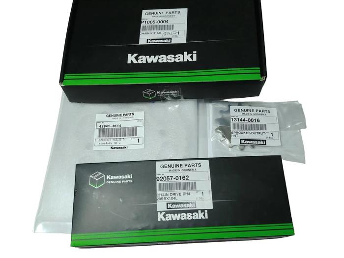 Gambar KAWASAKI GIRSET GEARSET ATHLETE 125 + RANTAI RODA + GIR DEPAN SPROCKET CHAIN P1005-1004 100% ASLI Motorcycle dari Lestari Motor 2 Kota Administrasi Jakarta Barat Tokopedia