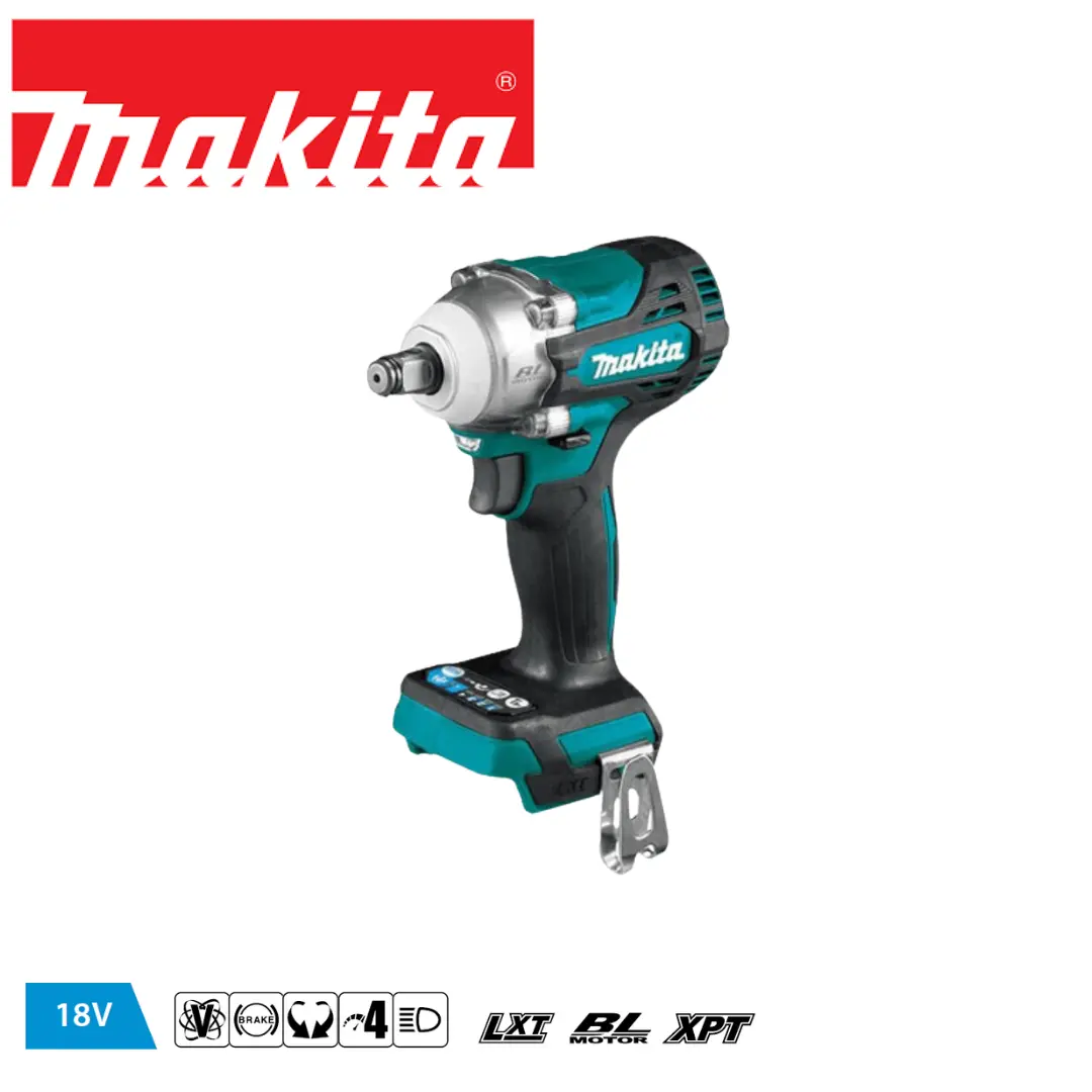 Makita DTW300 18V LXT Impact Wrench 1/2" with 330 N·m Max Torque (DTW300RTJ / DTW300 RFJ / DTW300Z)